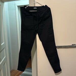 Maurice’s black straight leg cargo pants